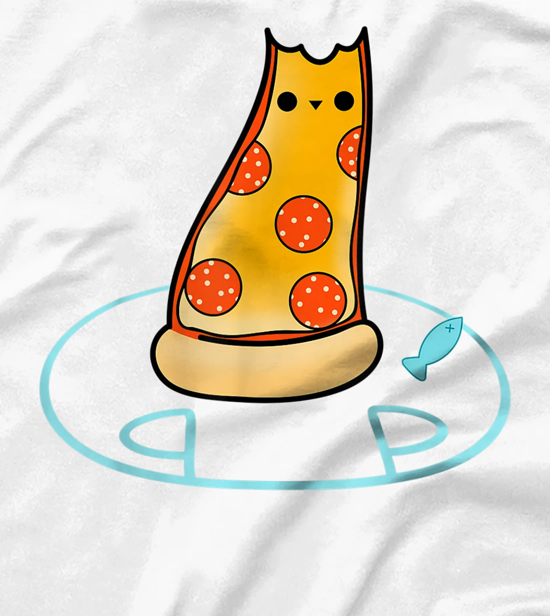 Womens Purrpurroni and Cheese - Pizza Cat T-Shirt, Kid T-Shirt and Women T-Shirt