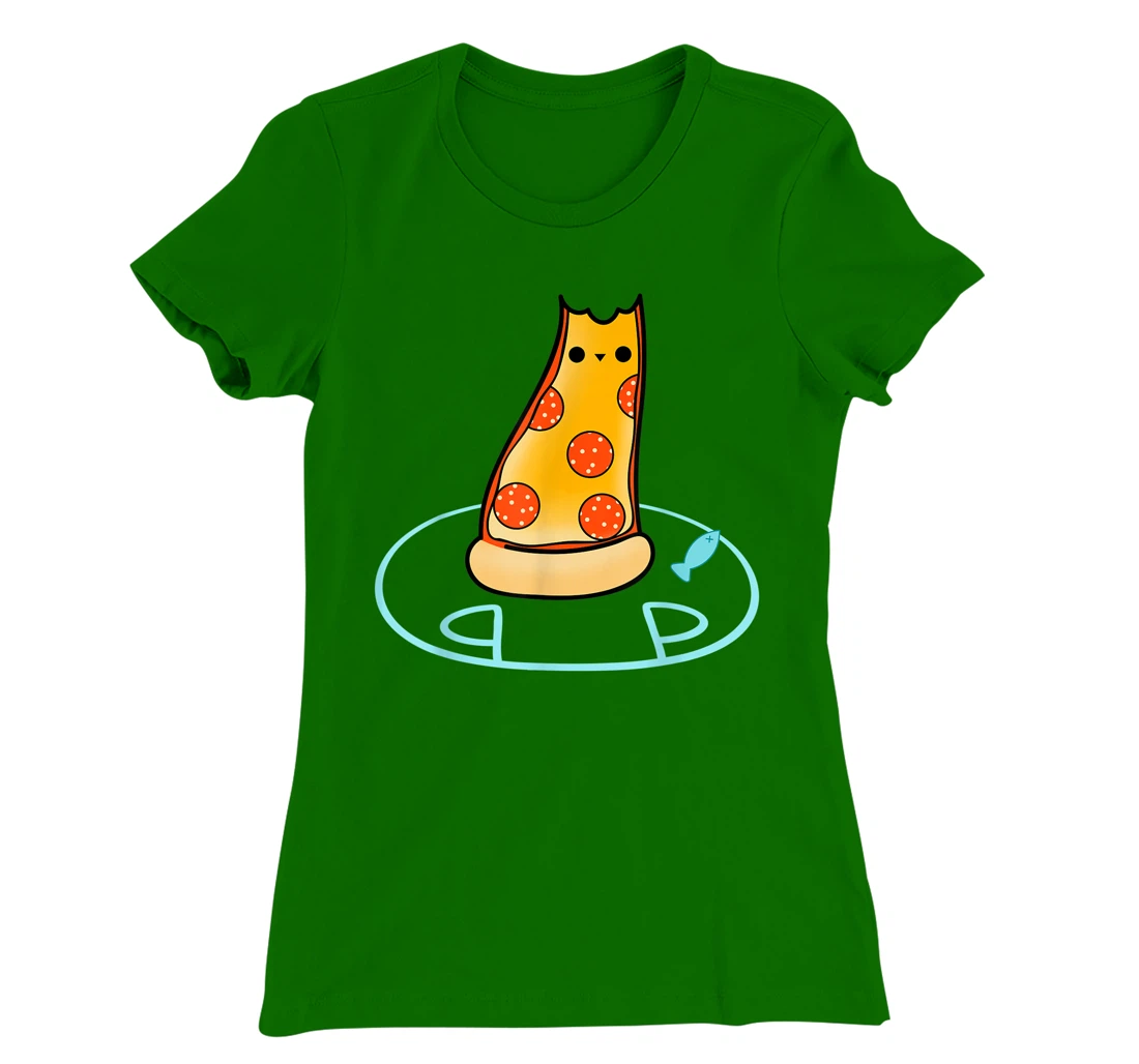 Womens Purrpurroni and Cheese - Pizza Cat T-Shirt, Kid T-Shirt and Women T-Shirt