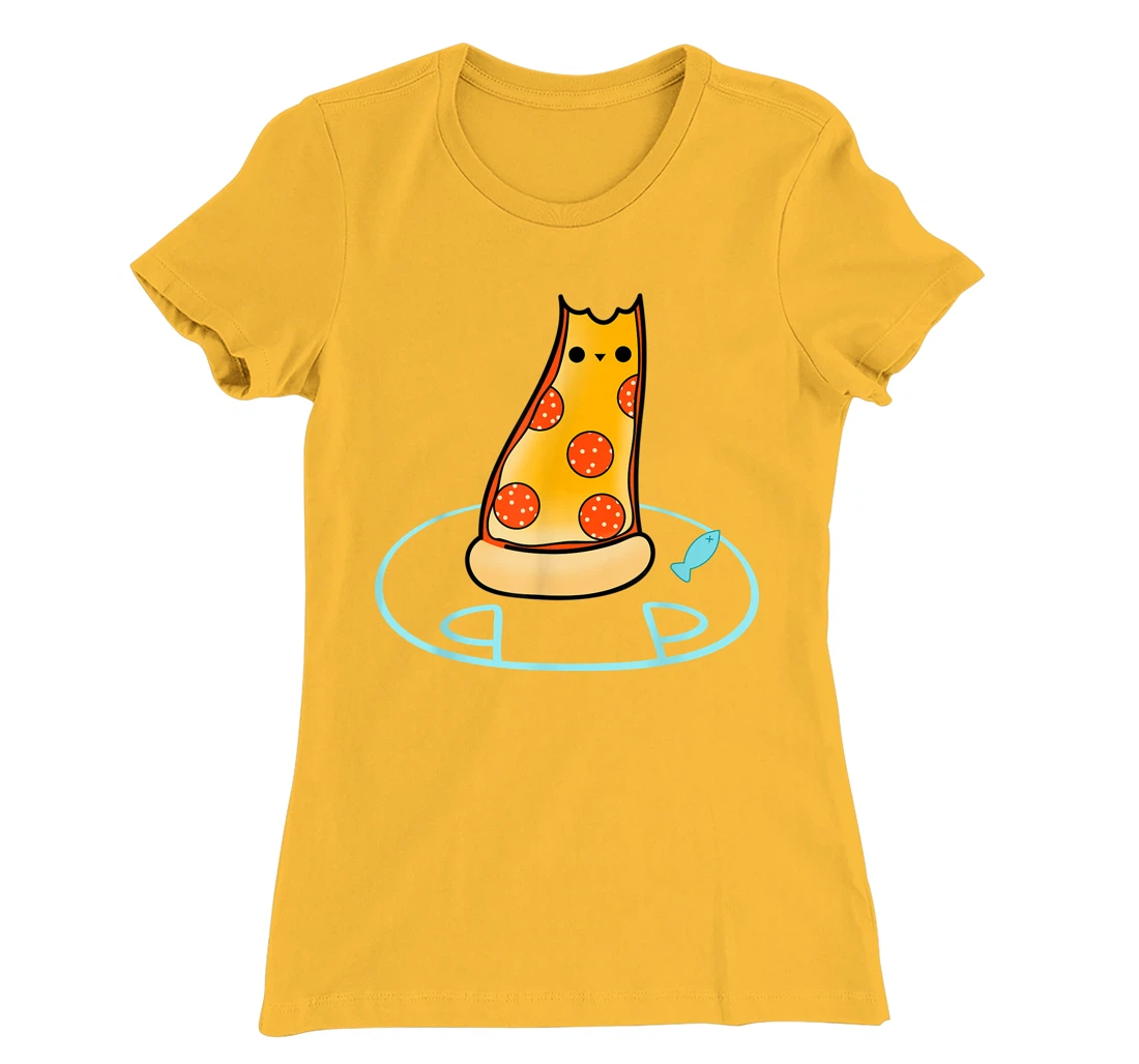 Womens Purrpurroni and Cheese - Pizza Cat T-Shirt, Kid T-Shirt and Women T-Shirt