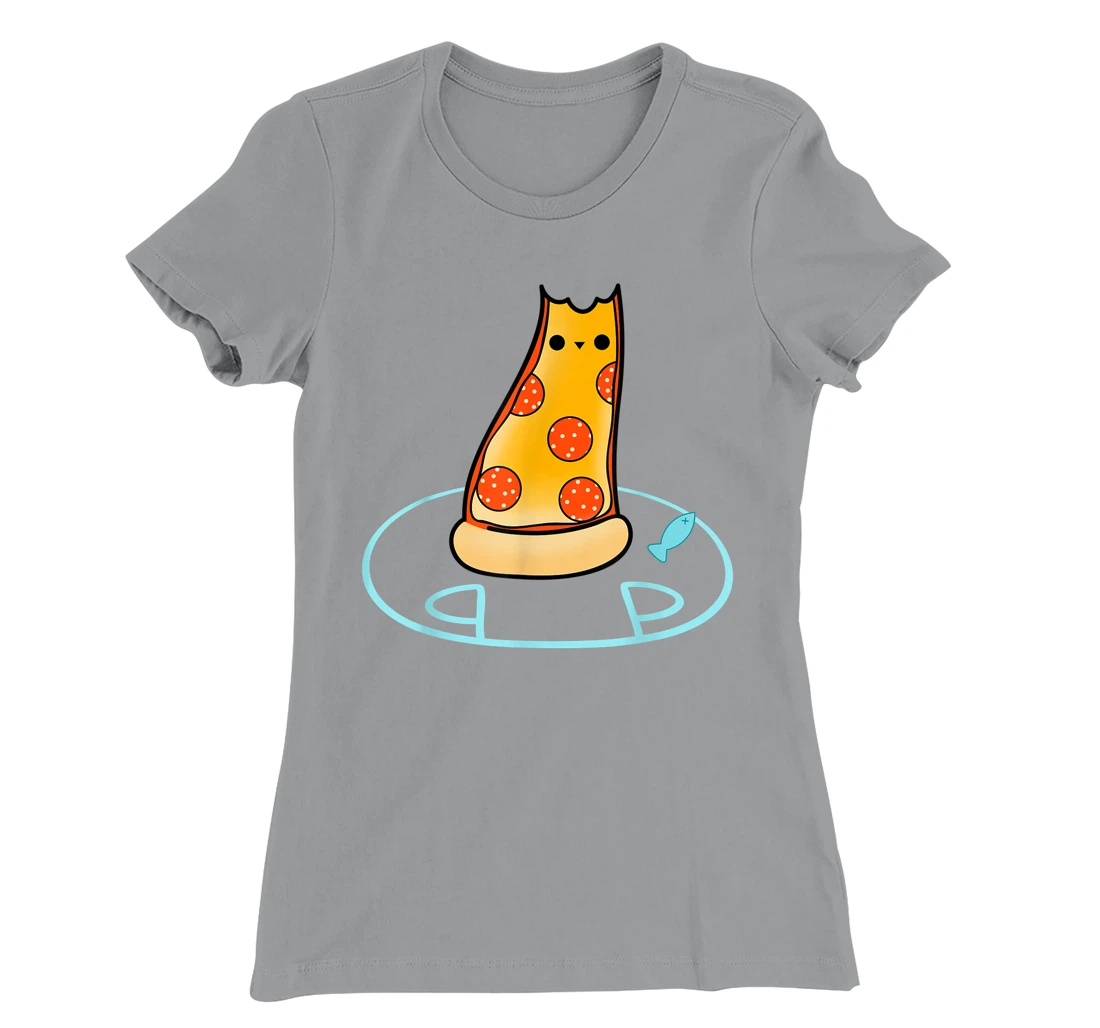 Womens Purrpurroni and Cheese - Pizza Cat T-Shirt, Kid T-Shirt and Women T-Shirt