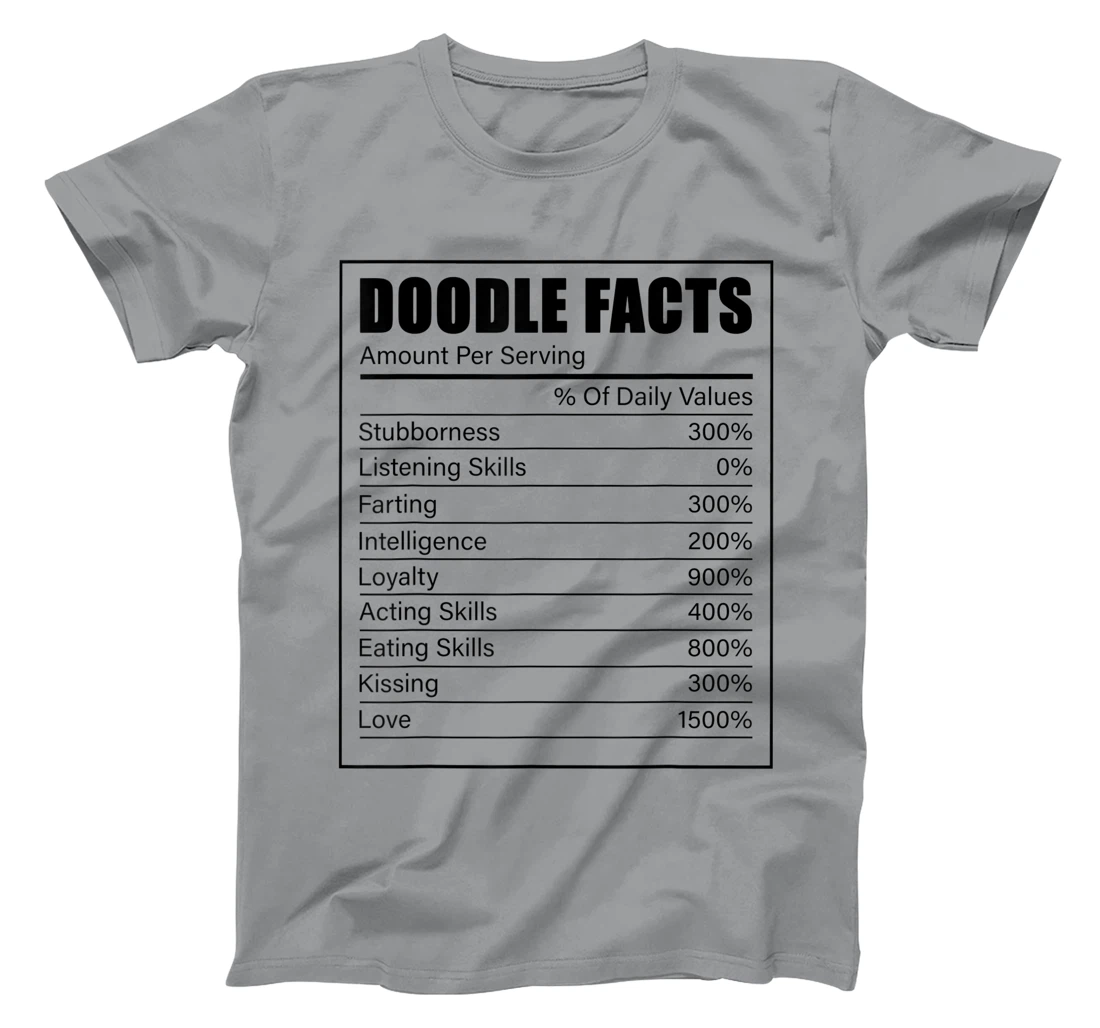 Golden Labradoodle Owner Doodle Facts Dog Lover Doodle T-Shirt, Kid T-Shirt and Women T-Shirt