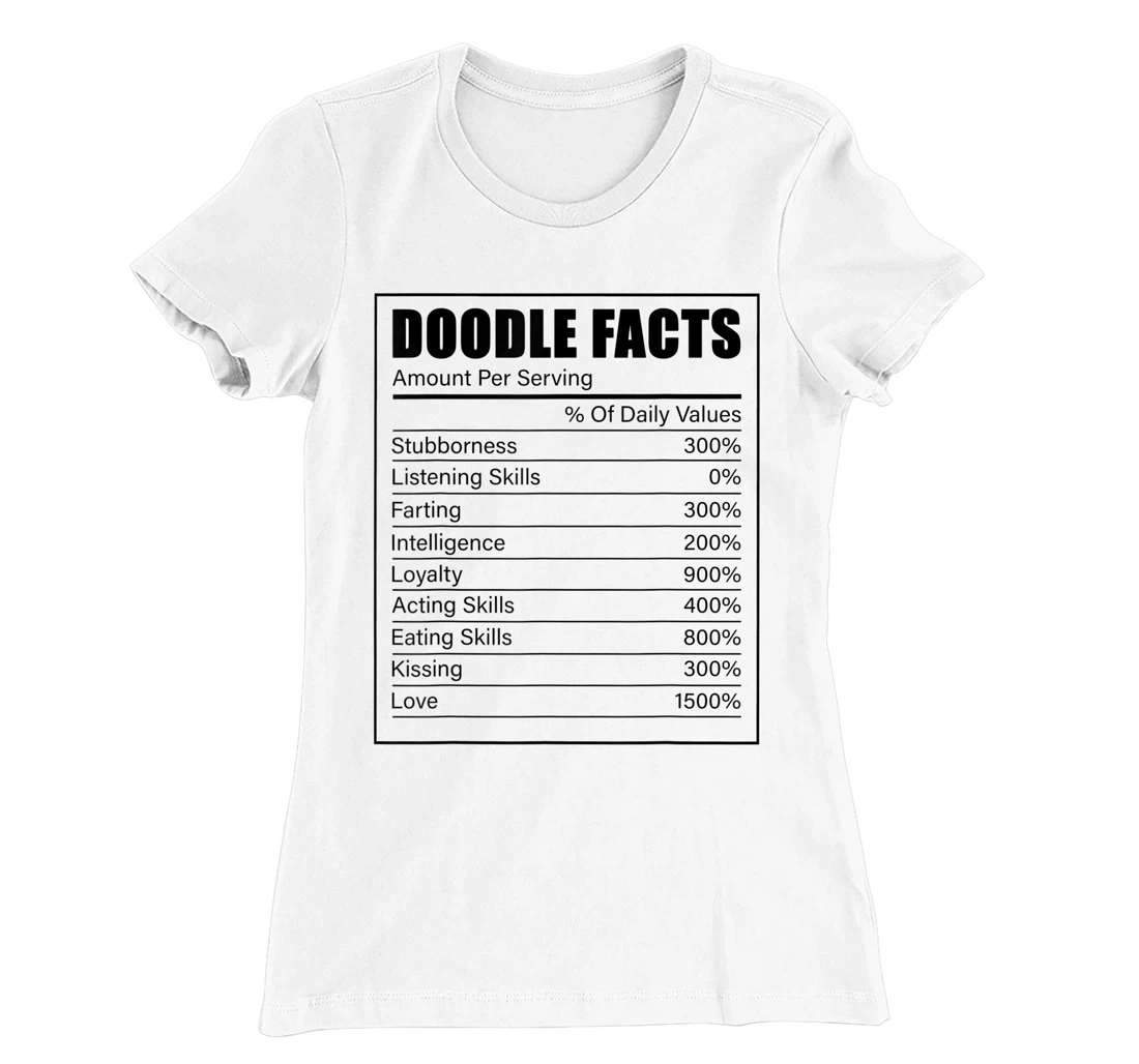 Golden Labradoodle Owner Doodle Facts Dog Lover Doodle T-Shirt, Kid T-Shirt and Women T-Shirt