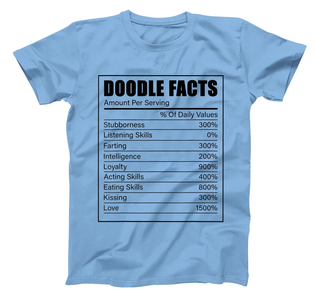 Golden Labradoodle Owner Doodle Facts Dog Lover Doodle T-Shirt, Kid T-Shirt and Women T-Shirt
