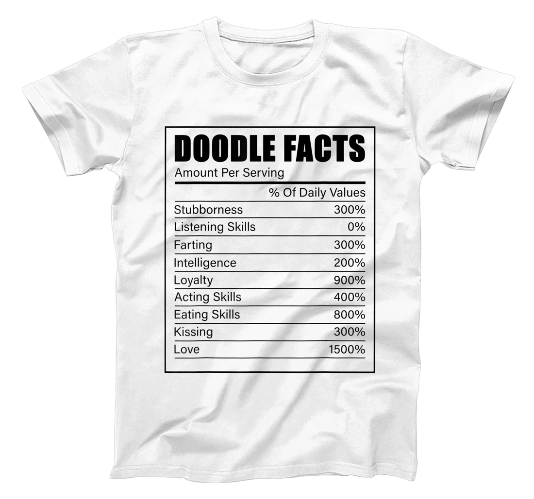 Golden Labradoodle Owner Doodle Facts Dog Lover Doodle T-Shirt, Kid T-Shirt and Women T-Shirt