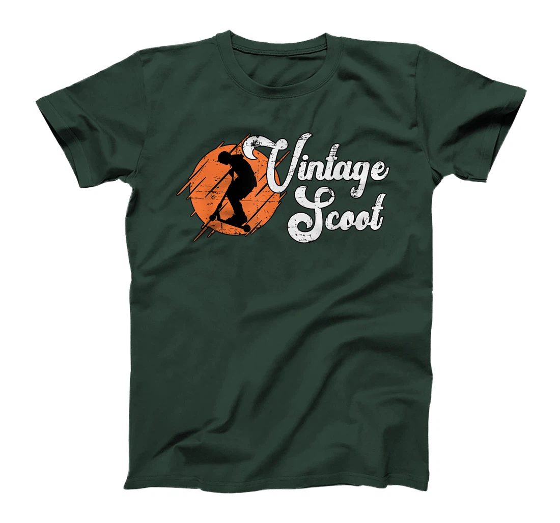 Vintage Scoot Skate Hall Vintage Retro Style Funny Scooter T-Shirt, Women T-Shirt