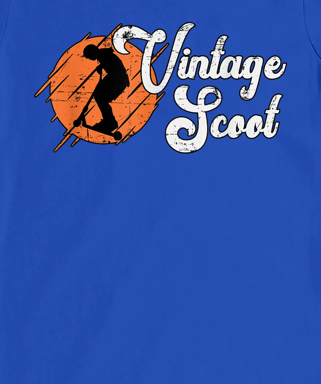 Vintage Scoot Skate Hall Vintage Retro Style Funny Scooter T-Shirt, Women T-Shirt