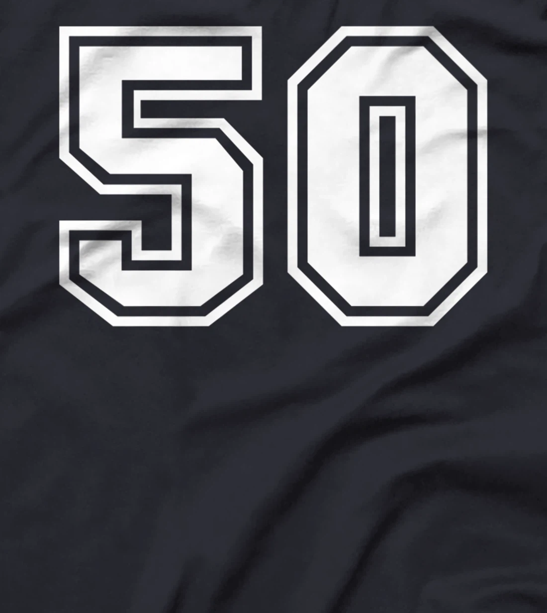 Number #50 Sports Jersey Lucky Favorite Number T-Shirt, Kid T-Shirt and Women T-Shirt