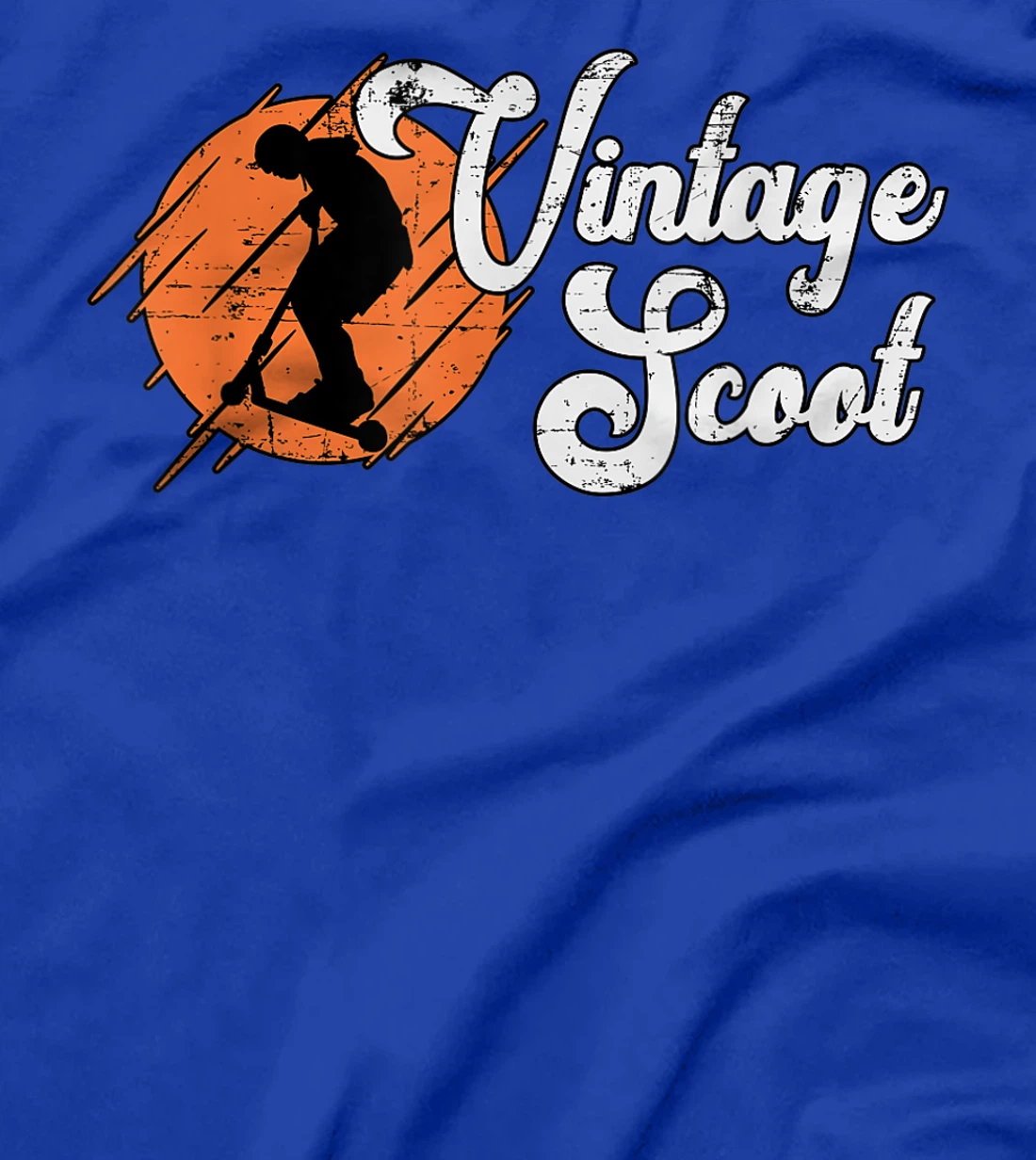 Vintage Scoot Skate Hall Vintage Retro Style Funny Scooter T-Shirt, Women T-Shirt