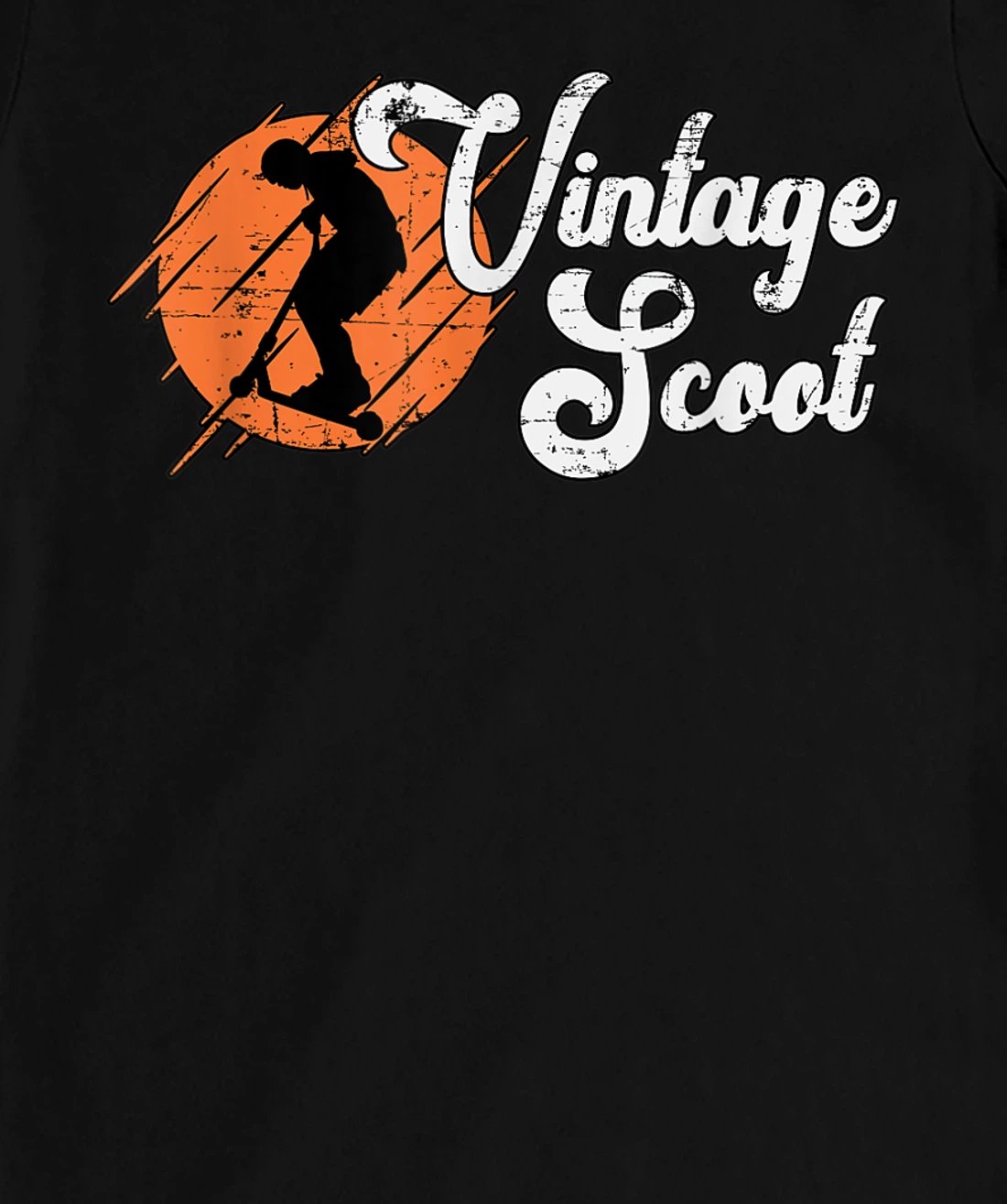Vintage Scoot Skate Hall Vintage Retro Style Funny Scooter T-Shirt, Women T-Shirt