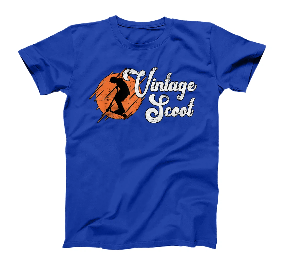 Vintage Scoot Skate Hall Vintage Retro Style Funny Scooter T-Shirt, Women T-Shirt