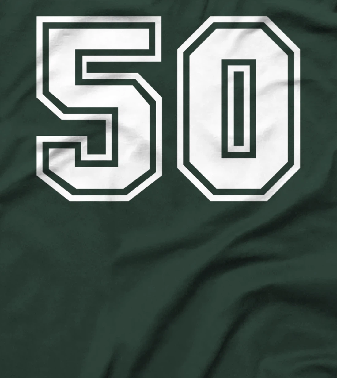 Number #50 Sports Jersey Lucky Favorite Number T-Shirt, Kid T-Shirt and Women T-Shirt