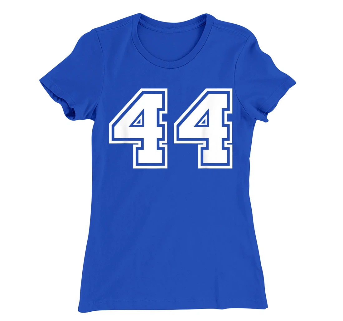 Number #44 Sports Jersey Lucky Favorite Number T-Shirt, Kid T-Shirt and Women T-Shirt