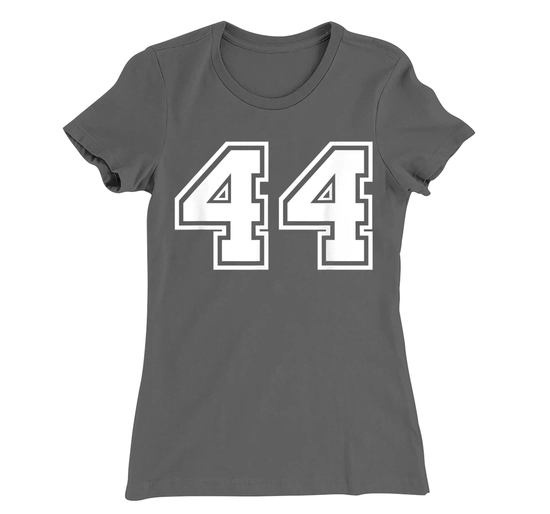 Number #44 Sports Jersey Lucky Favorite Number T-Shirt, Kid T-Shirt and Women T-Shirt