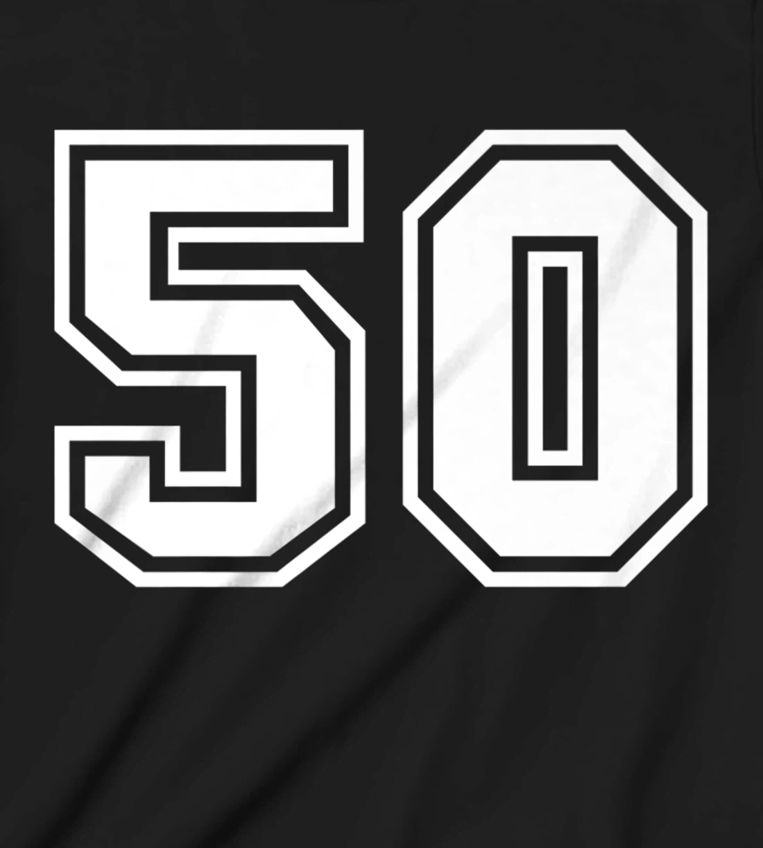 Number #50 Sports Jersey Lucky Favorite Number T-Shirt, Kid T-Shirt and Women T-Shirt
