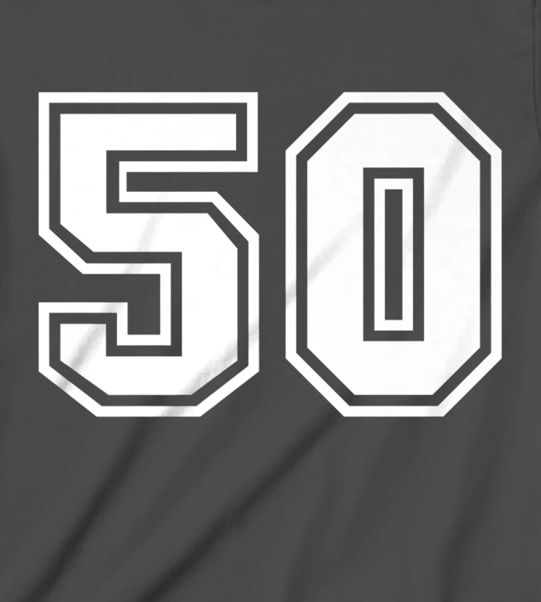 Number #50 Sports Jersey Lucky Favorite Number T-Shirt, Kid T-Shirt and Women T-Shirt