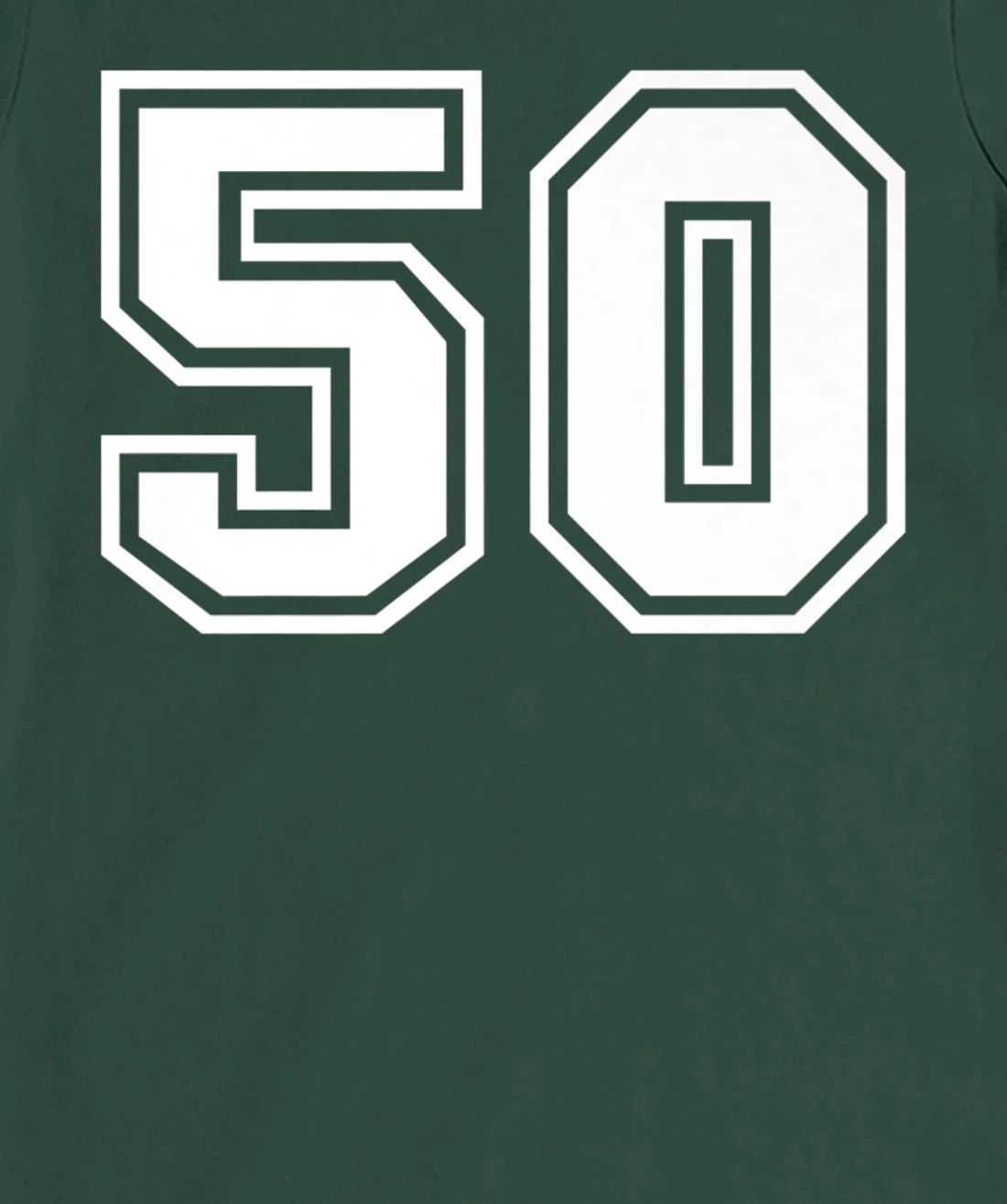Number #50 Sports Jersey Lucky Favorite Number T-Shirt, Kid T-Shirt and Women T-Shirt
