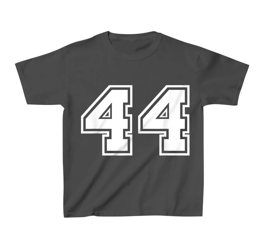 Number #44 Sports Jersey Lucky Favorite Number T-Shirt, Kid T-Shirt and Women T-Shirt