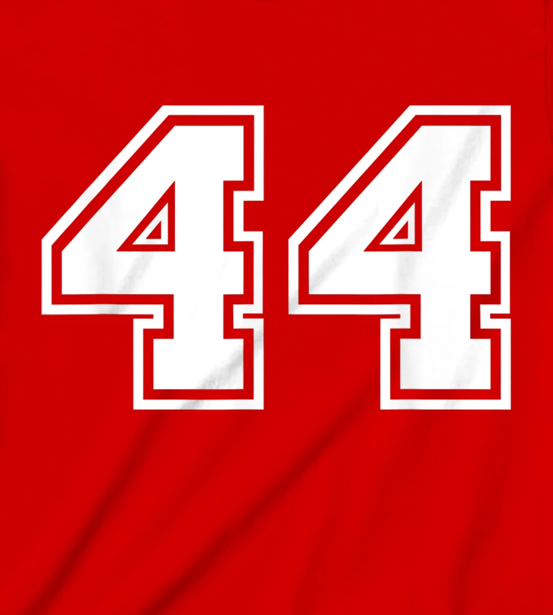 Number #44 Sports Jersey Lucky Favorite Number T-Shirt, Kid T-Shirt and Women T-Shirt