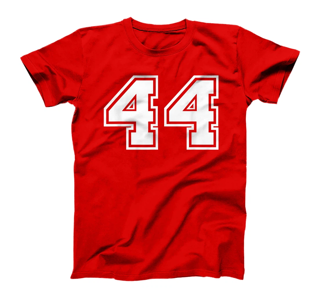 Number #44 Sports Jersey Lucky Favorite Number T-Shirt, Kid T-Shirt and Women T-Shirt