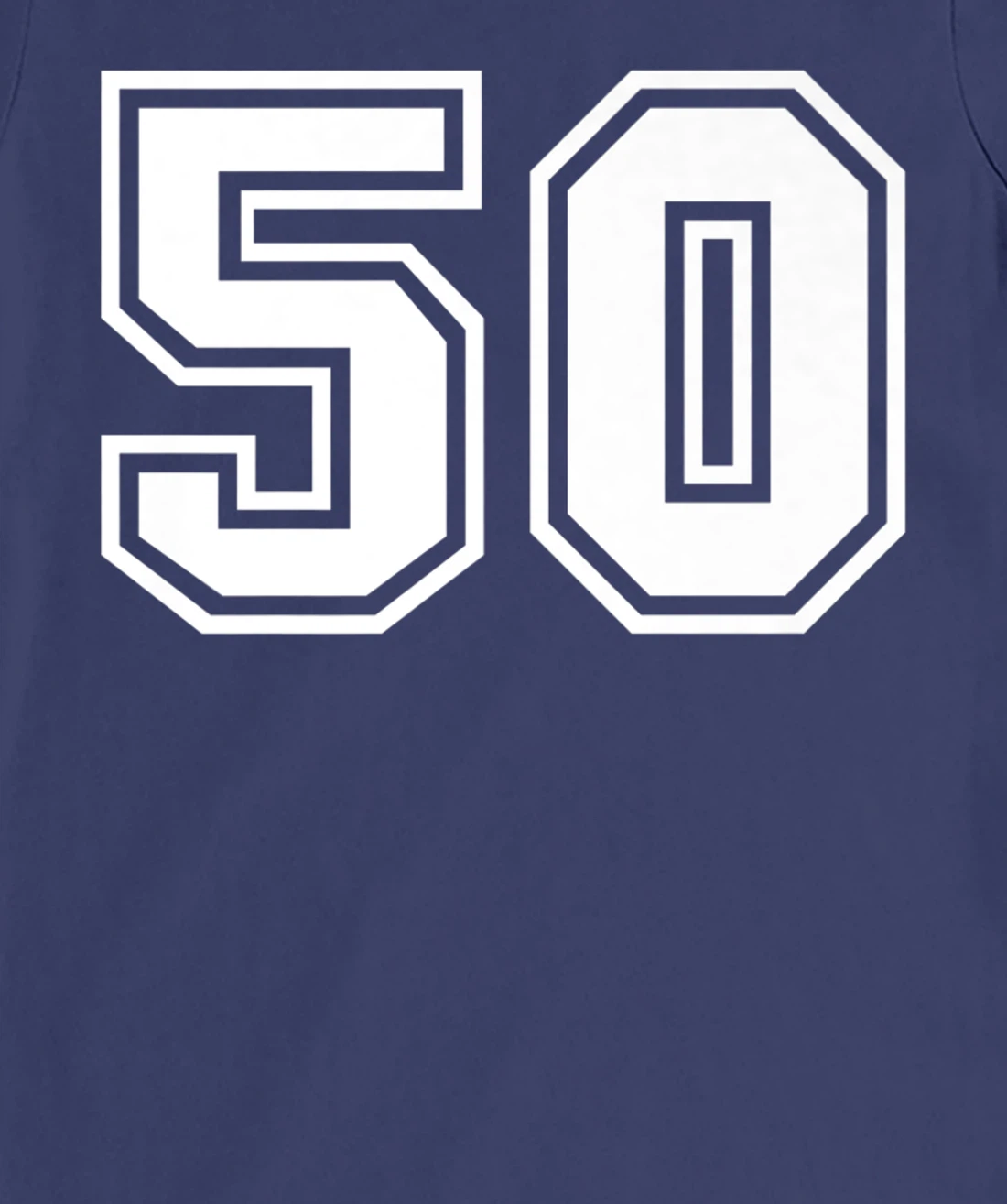 Number #50 Sports Jersey Lucky Favorite Number T-Shirt, Kid T-Shirt and Women T-Shirt