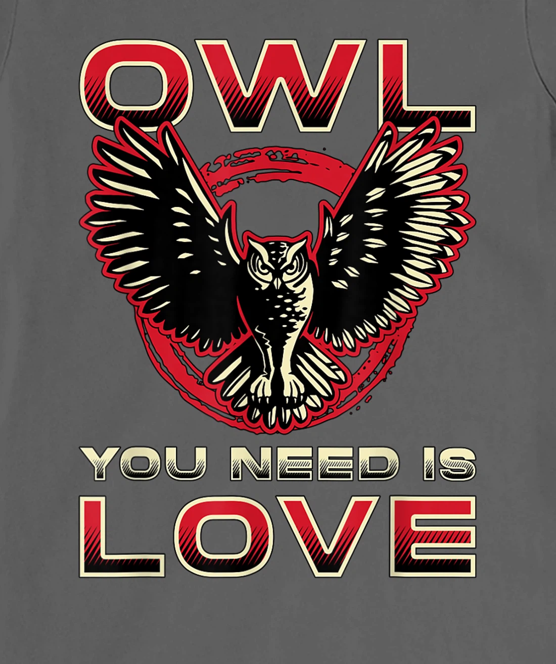 Owl You Need Is Love Watch Birds Retro Vintage Bird Watcher T-Shirt, Women T-Shirt