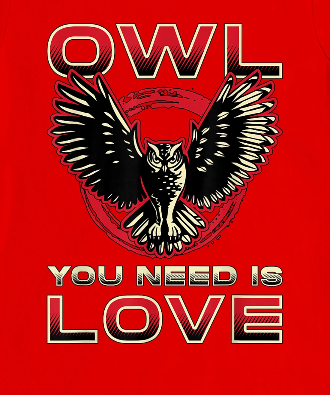 Owl You Need Is Love Watch Birds Retro Vintage Bird Watcher T-Shirt, Women T-Shirt