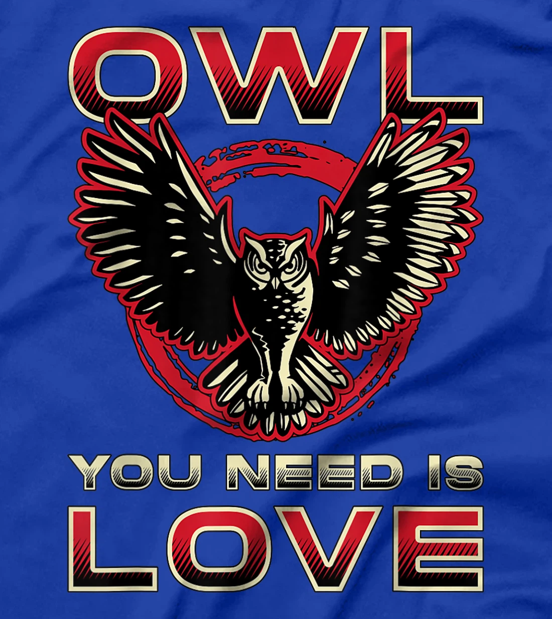 Owl You Need Is Love Watch Birds Retro Vintage Bird Watcher T-Shirt, Women T-Shirt