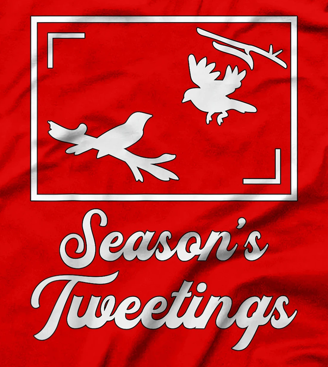 Season's Tweetings Watch Birds Retro Vintage Bird Watcher T-Shirt, Women T-Shirt