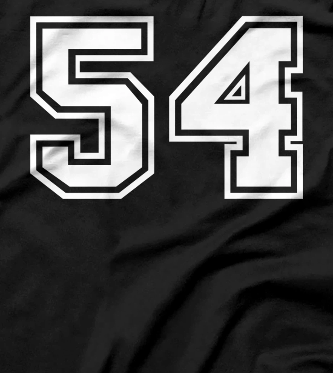 Number #54 Sports Jersey Lucky Favorite Number T-Shirt, Kid T-Shirt and Women T-Shirt