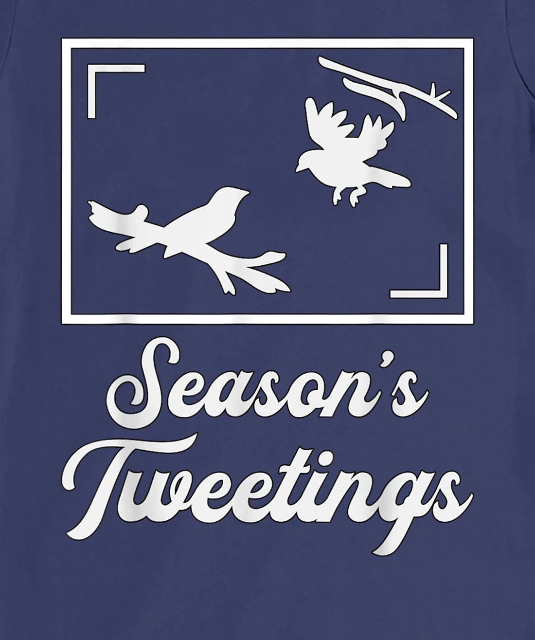 Season's Tweetings Watch Birds Retro Vintage Bird Watcher T-Shirt, Women T-Shirt
