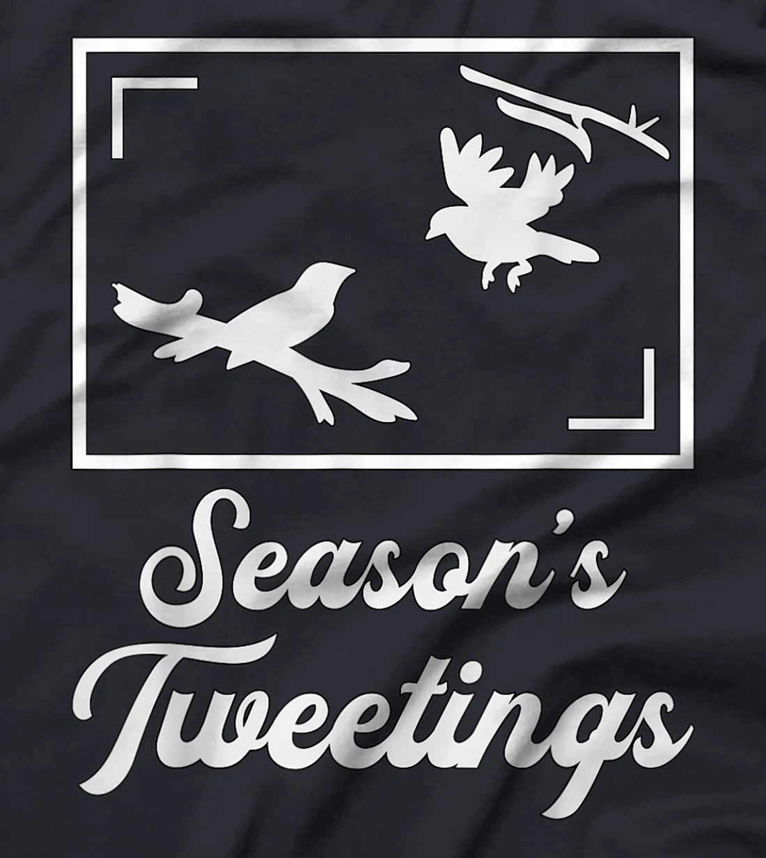 Season's Tweetings Watch Birds Retro Vintage Bird Watcher T-Shirt, Women T-Shirt