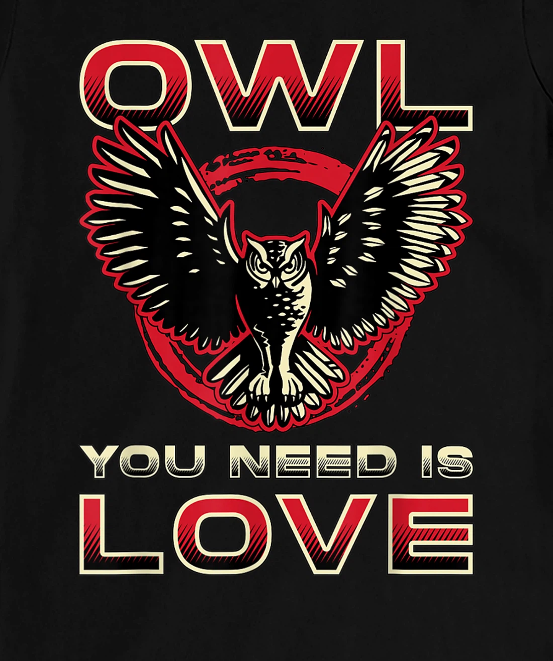 Owl You Need Is Love Watch Birds Retro Vintage Bird Watcher T-Shirt, Women T-Shirt