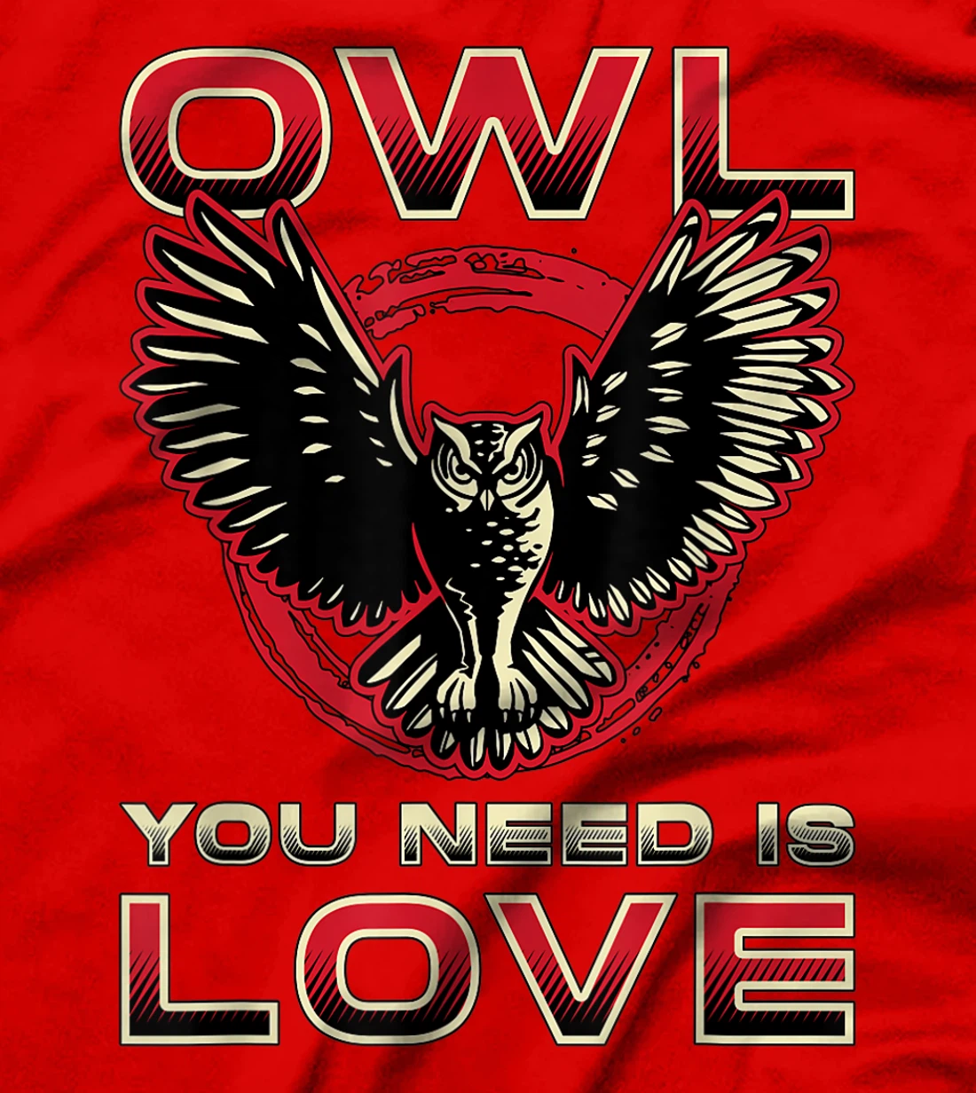Owl You Need Is Love Watch Birds Retro Vintage Bird Watcher T-Shirt, Women T-Shirt
