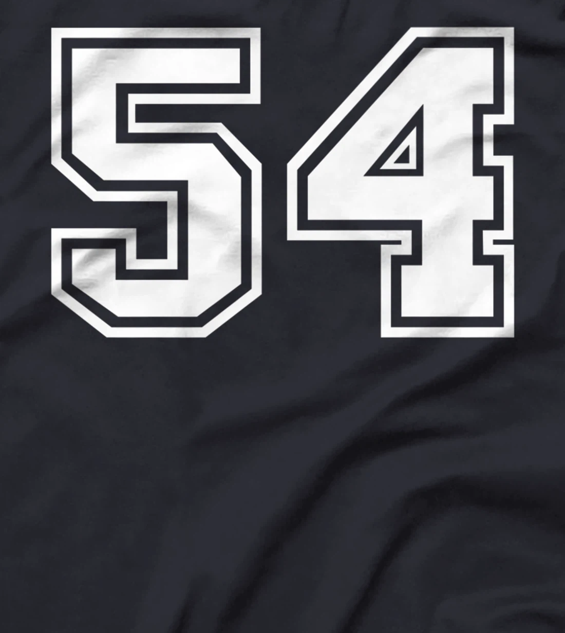 Number #54 Sports Jersey Lucky Favorite Number T-Shirt, Kid T-Shirt and Women T-Shirt
