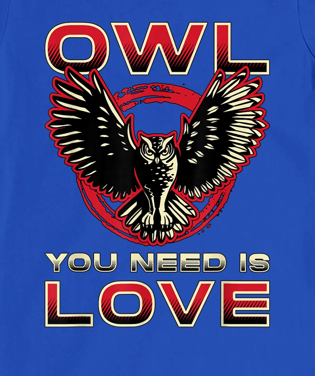Owl You Need Is Love Watch Birds Retro Vintage Bird Watcher T-Shirt, Women T-Shirt