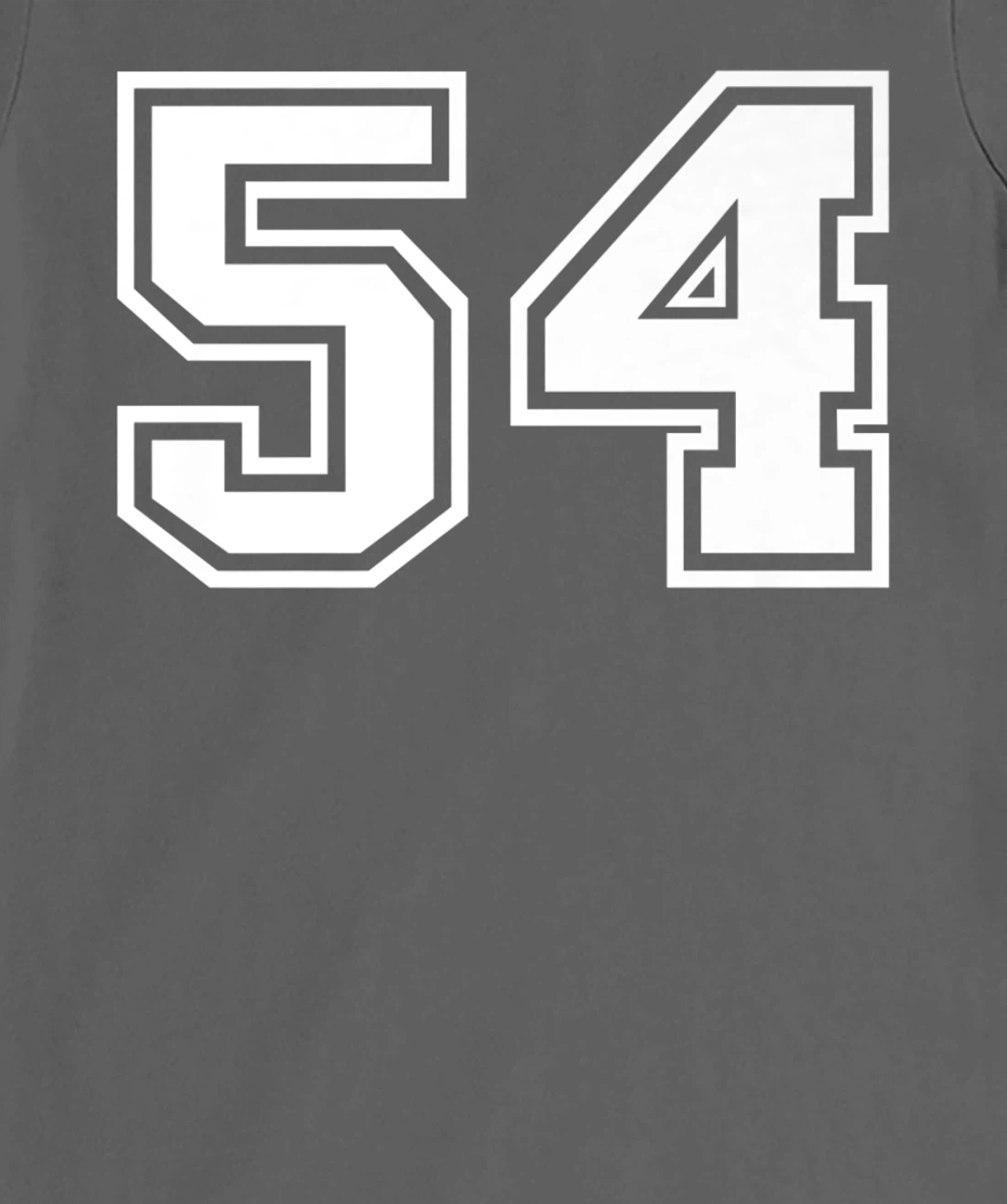 Number #54 Sports Jersey Lucky Favorite Number T-Shirt, Kid T-Shirt and Women T-Shirt