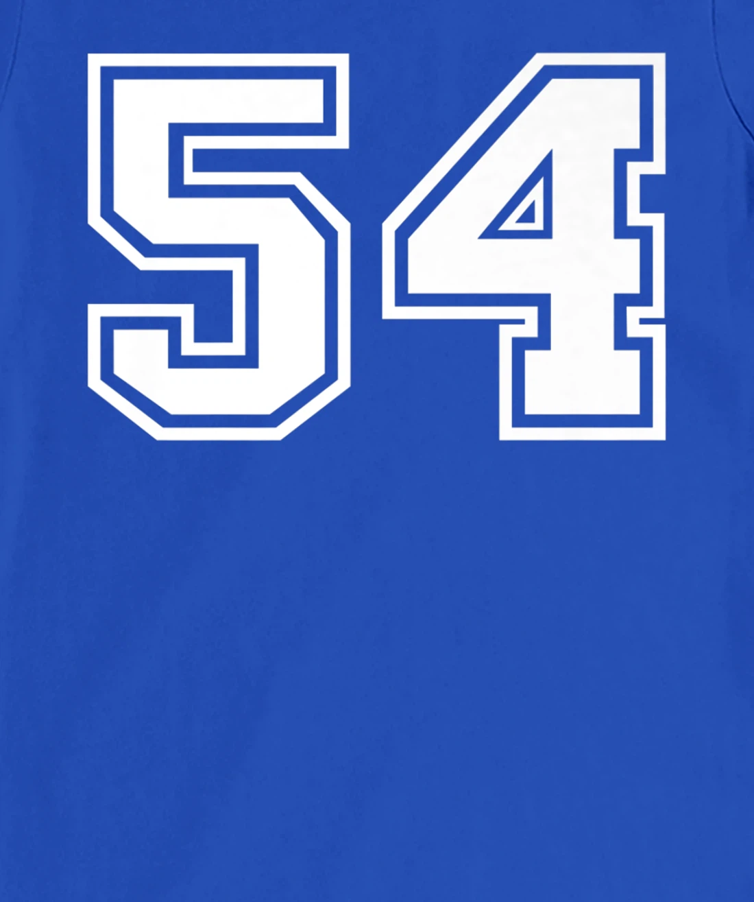 Number #54 Sports Jersey Lucky Favorite Number T-Shirt, Kid T-Shirt and Women T-Shirt