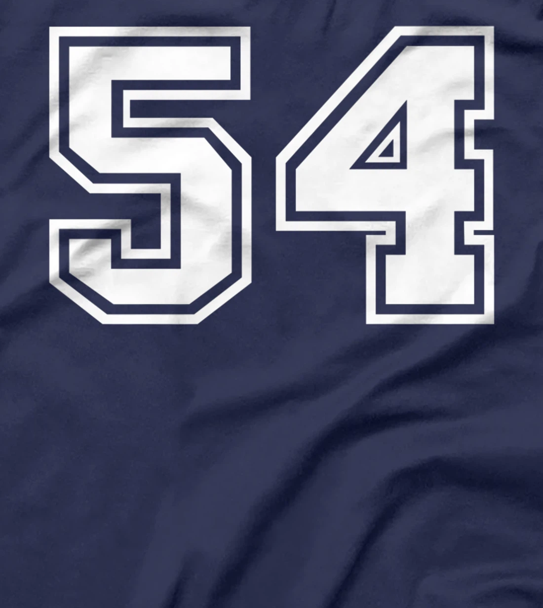 Number #54 Sports Jersey Lucky Favorite Number T-Shirt, Kid T-Shirt and Women T-Shirt