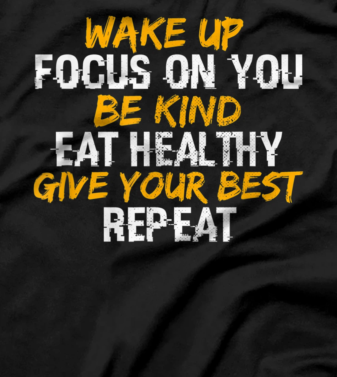 Wake Up Focus On You Cute Inspirational Motivational Quote T-Shirt, Kid T-Shirt and Women T-Shirt