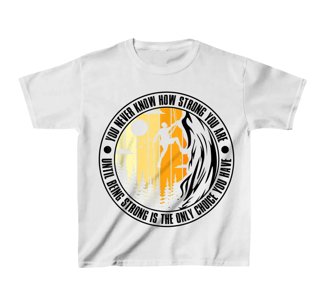 Climbing Bouldering Climber Mountain climber rock climbing T-Shirt, Kid T-Shirt and Women T-Shirt