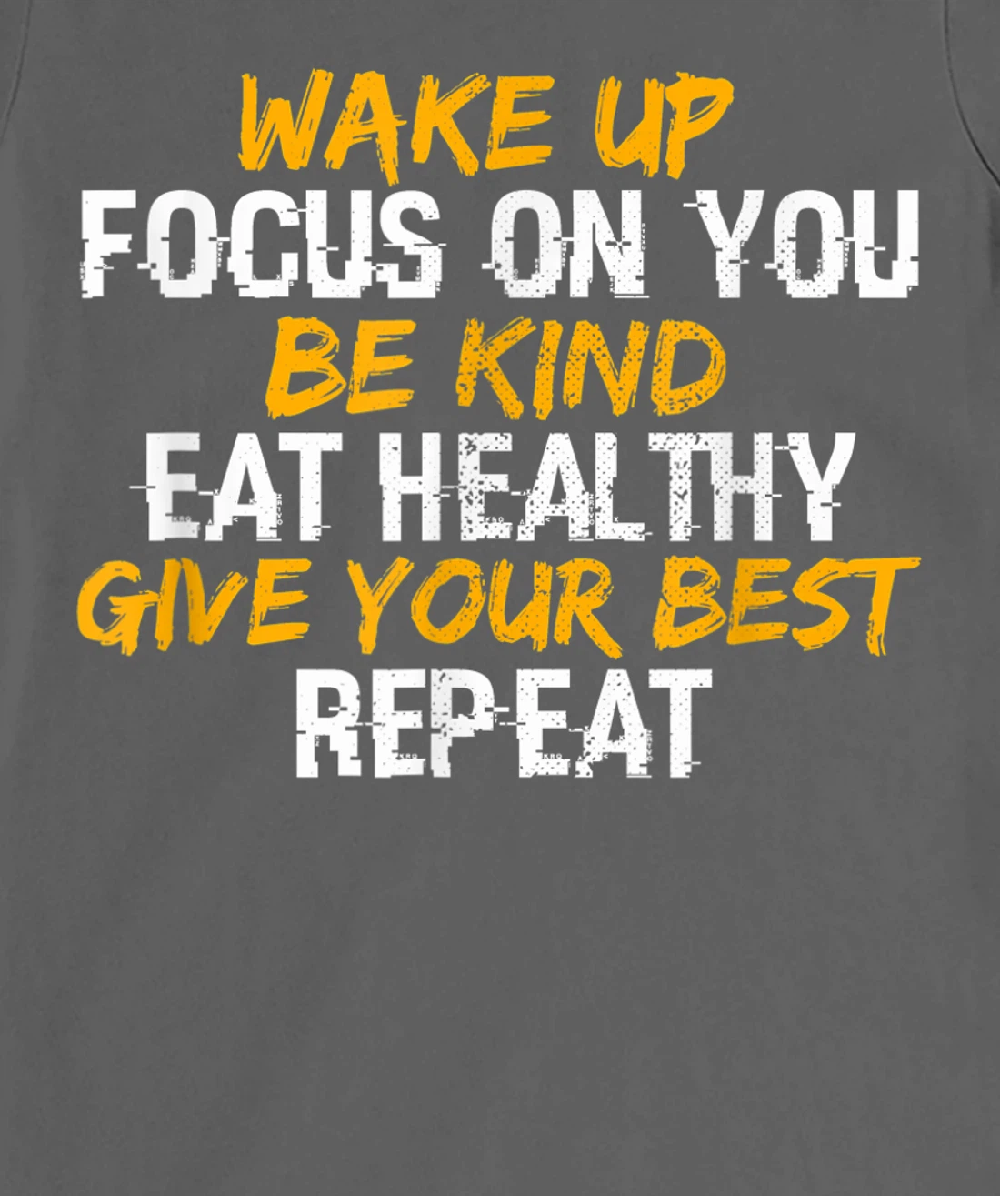 Wake Up Focus On You Cute Inspirational Motivational Quote T-Shirt, Kid T-Shirt and Women T-Shirt