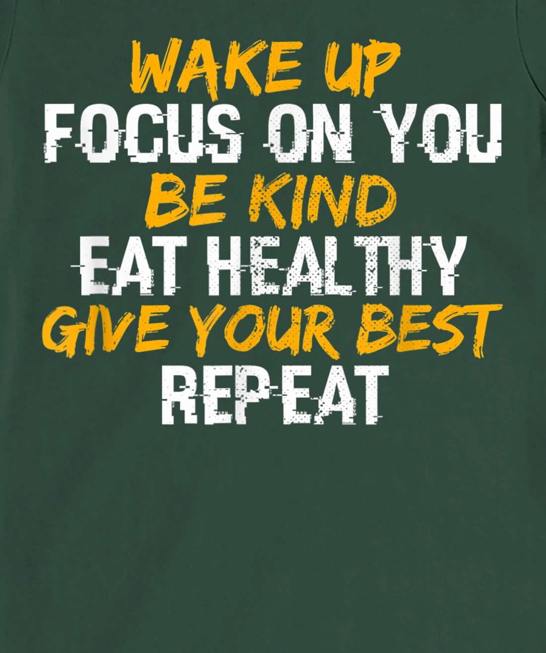 Wake Up Focus On You Cute Inspirational Motivational Quote T-Shirt, Kid T-Shirt and Women T-Shirt