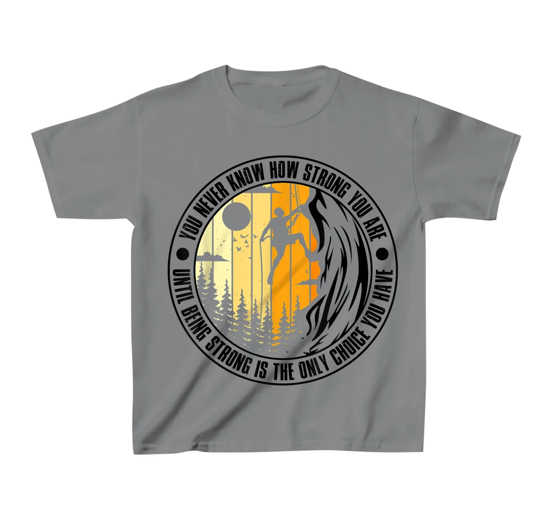 Climbing Bouldering Climber Mountain climber rock climbing T-Shirt, Kid T-Shirt and Women T-Shirt