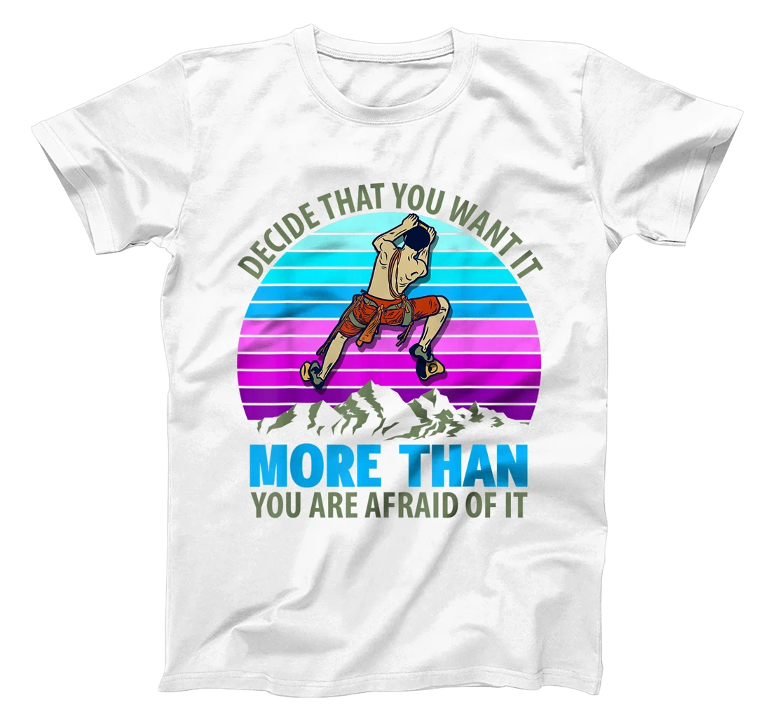 Climbing Bouldering Climber Mountain climber rock climbing T-Shirt, Kid T-Shirt and Women T-Shirt