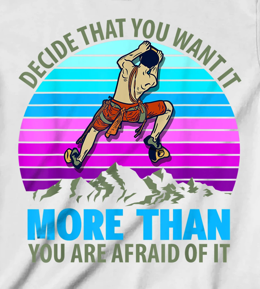 Climbing Bouldering Climber Mountain climber rock climbing T-Shirt, Kid T-Shirt and Women T-Shirt