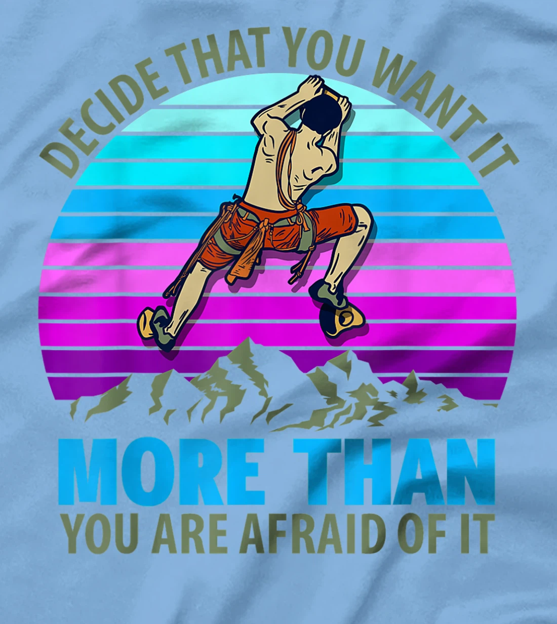 Climbing Bouldering Climber Mountain climber rock climbing T-Shirt, Kid T-Shirt and Women T-Shirt