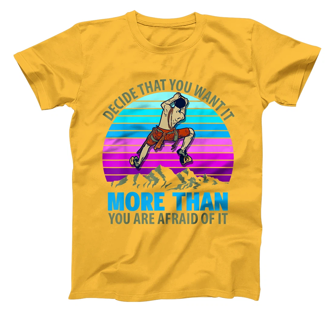 Climbing Bouldering Climber Mountain climber rock climbing T-Shirt, Kid T-Shirt and Women T-Shirt