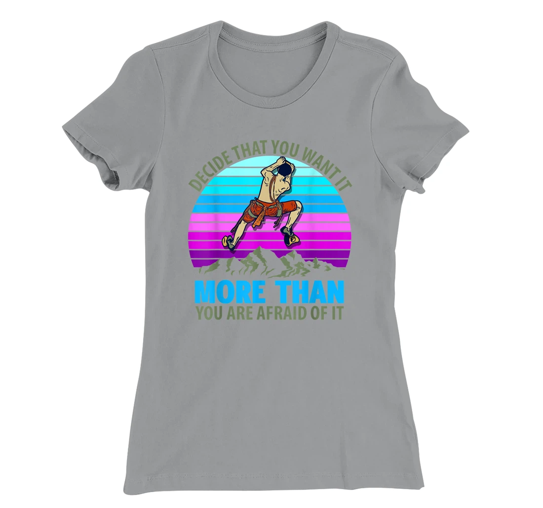 Climbing Bouldering Climber Mountain climber rock climbing T-Shirt, Kid T-Shirt and Women T-Shirt