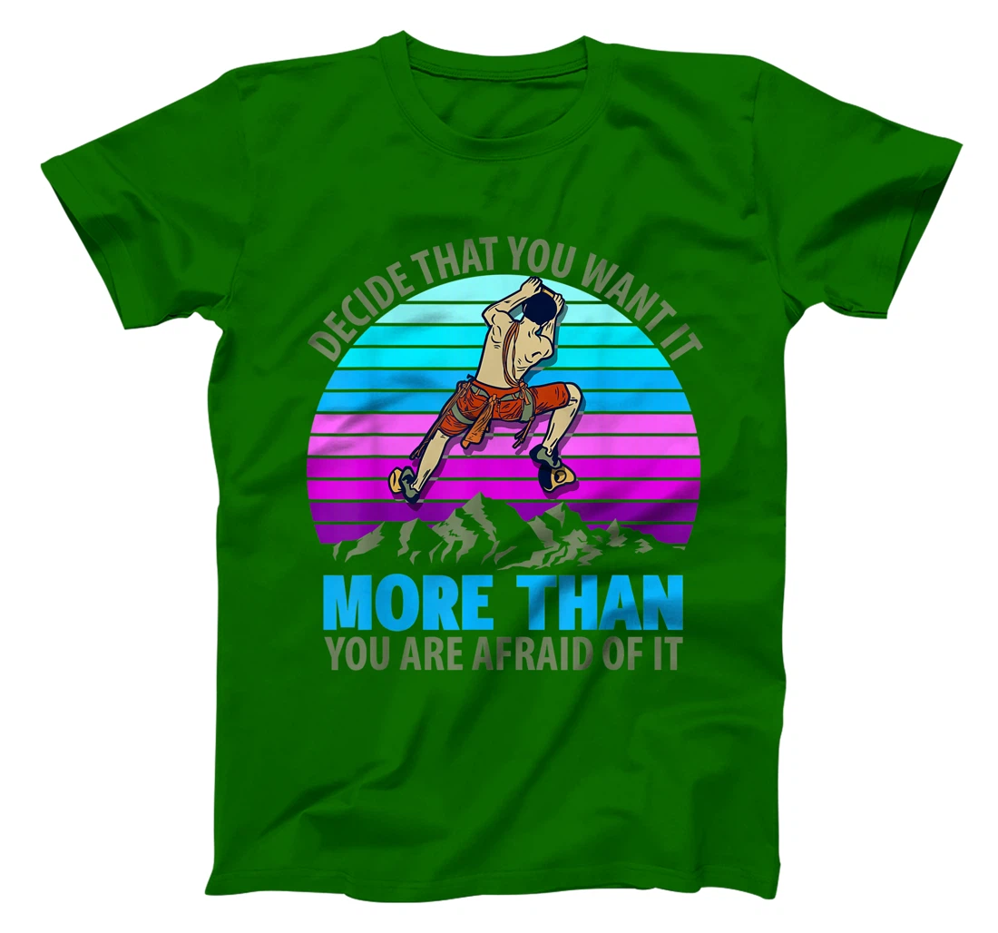 Climbing Bouldering Climber Mountain climber rock climbing T-Shirt, Kid T-Shirt and Women T-Shirt