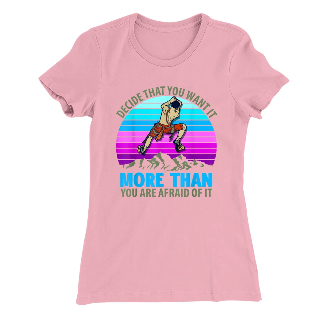 Climbing Bouldering Climber Mountain climber rock climbing T-Shirt, Kid T-Shirt and Women T-Shirt